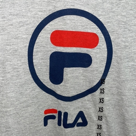 New Fila Women's Graphic Logo Tee T-Shirt Top - Picture 2 of 11